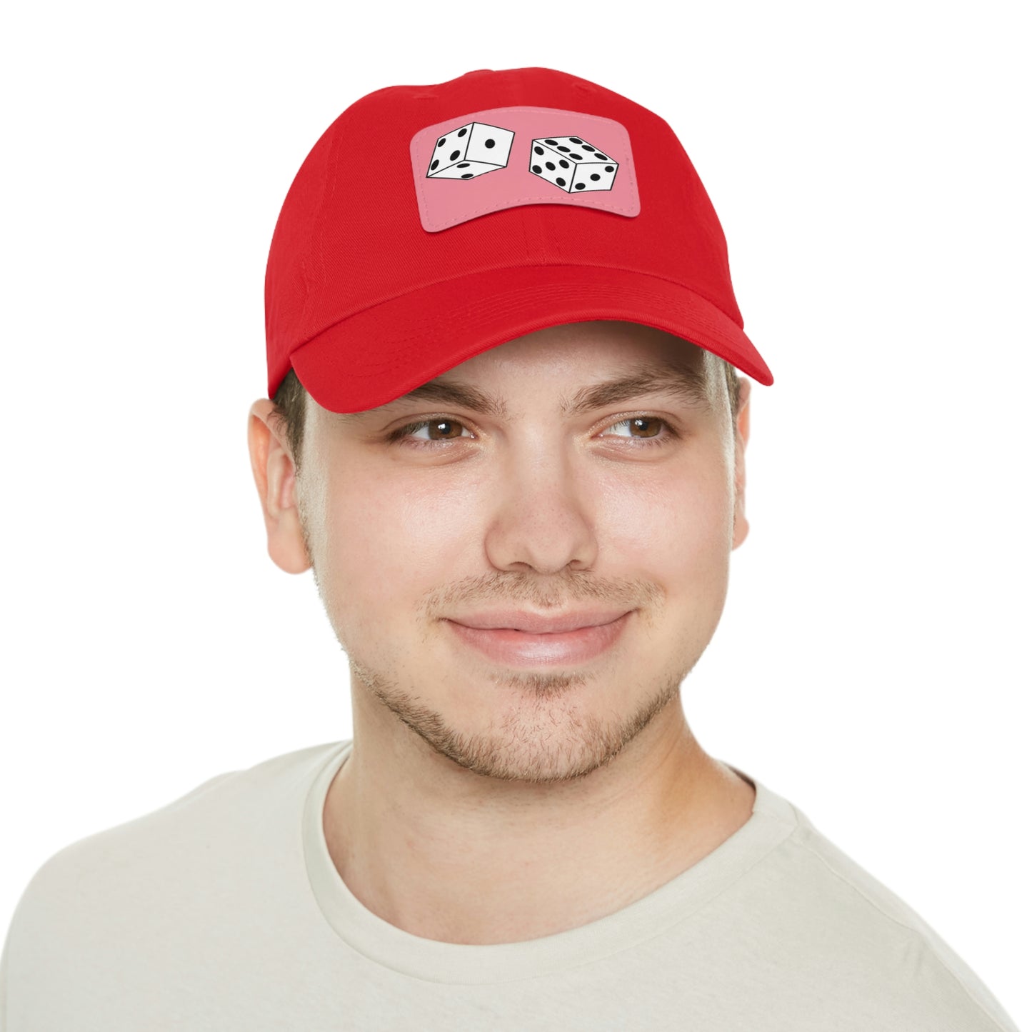 Dice Roll Dad Hat with Leather Patch