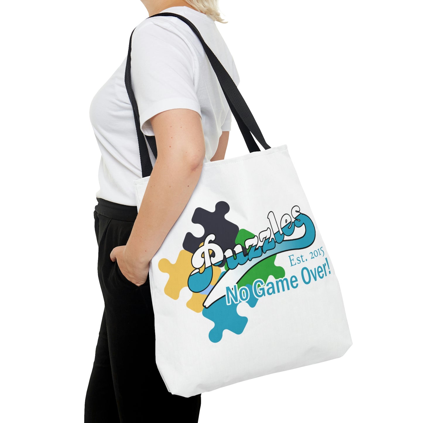 Puzzles LTD AOP Tote Bag