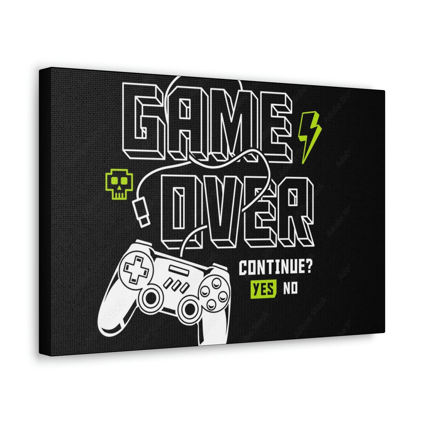 Game Over Canvas Gallery Wraps