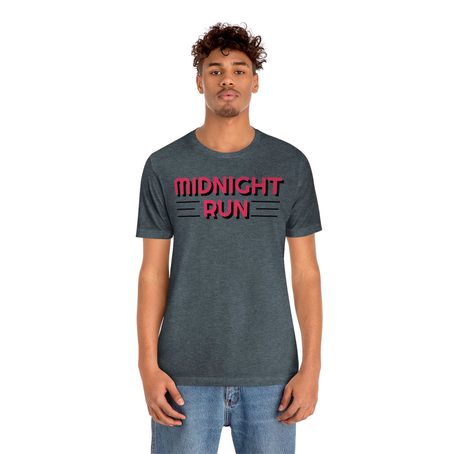 Midnight Run Unisex Jersey Short Sleeve Tee