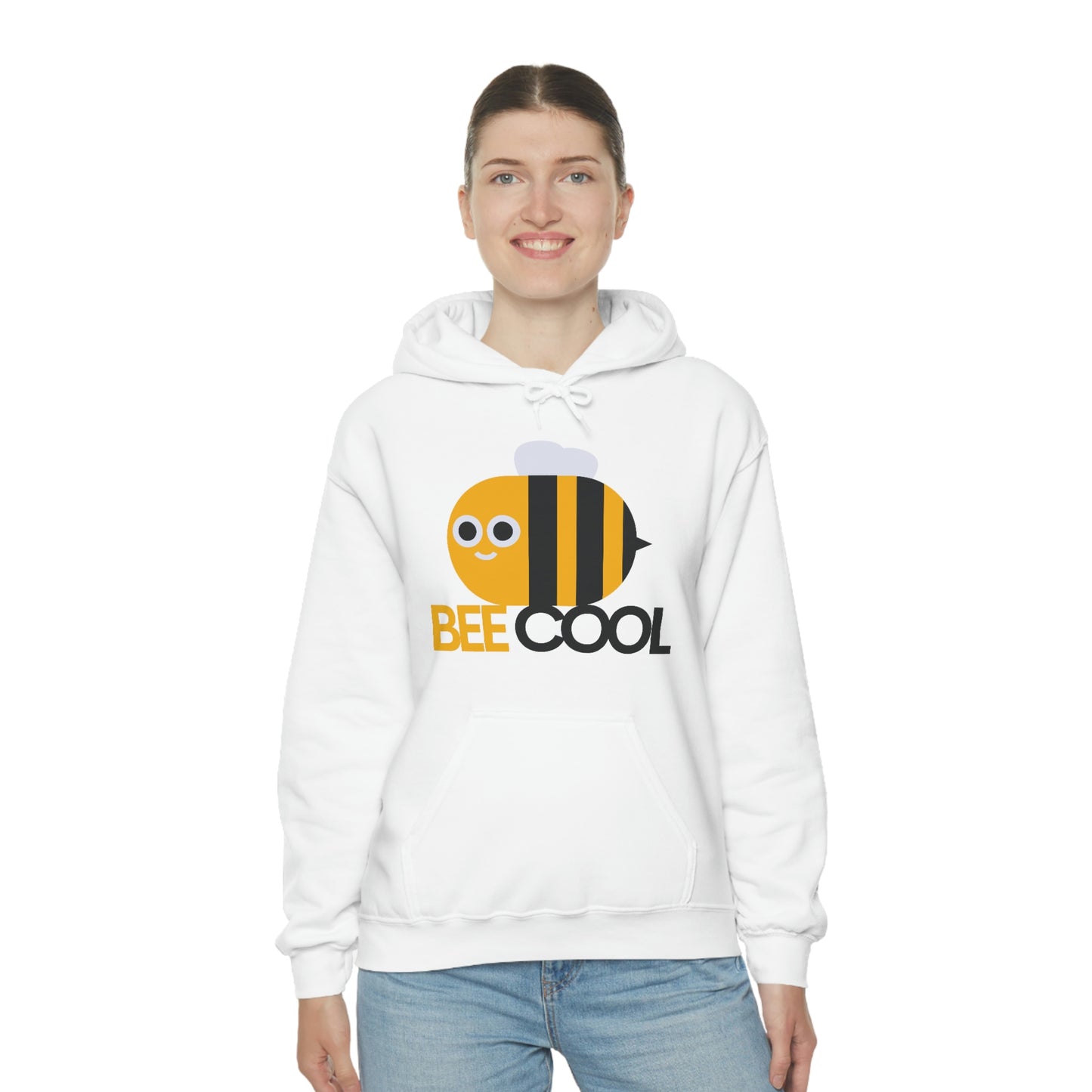 Bee Cool Unisex Hooded Sweatshirt