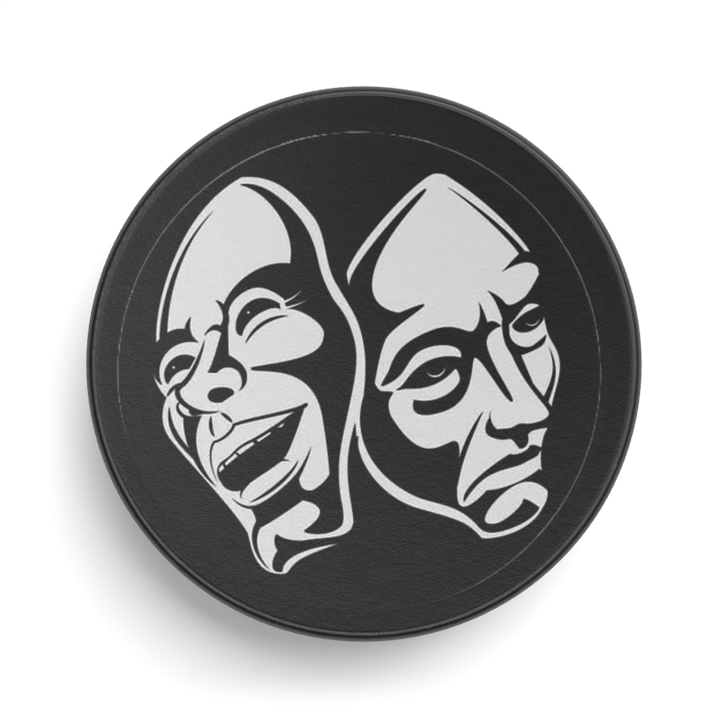Mystery Masks Hockey Puck