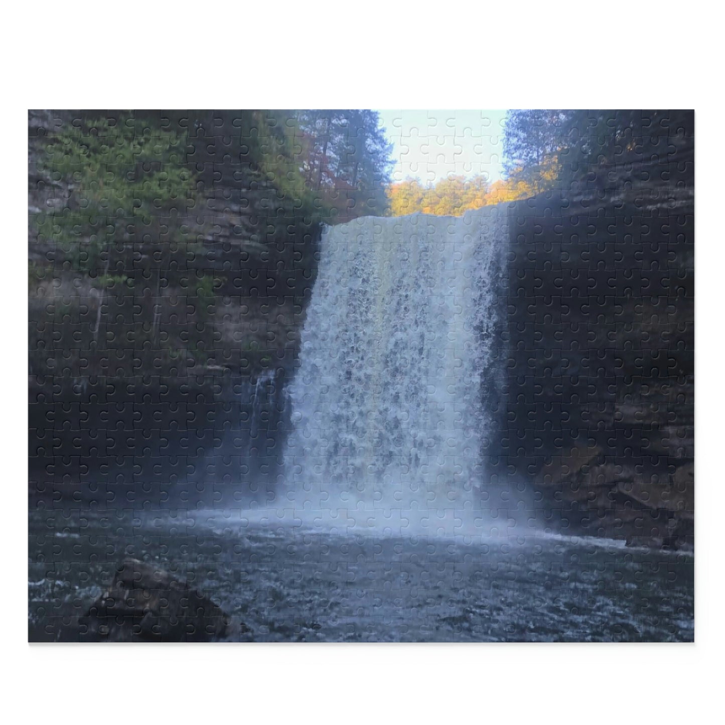 Little Greeter Falls Scenic Puzzle (120, 252, 500-Piece)
