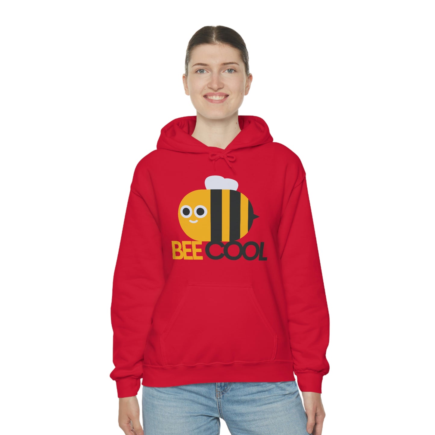 Bee Cool Unisex Hooded Sweatshirt