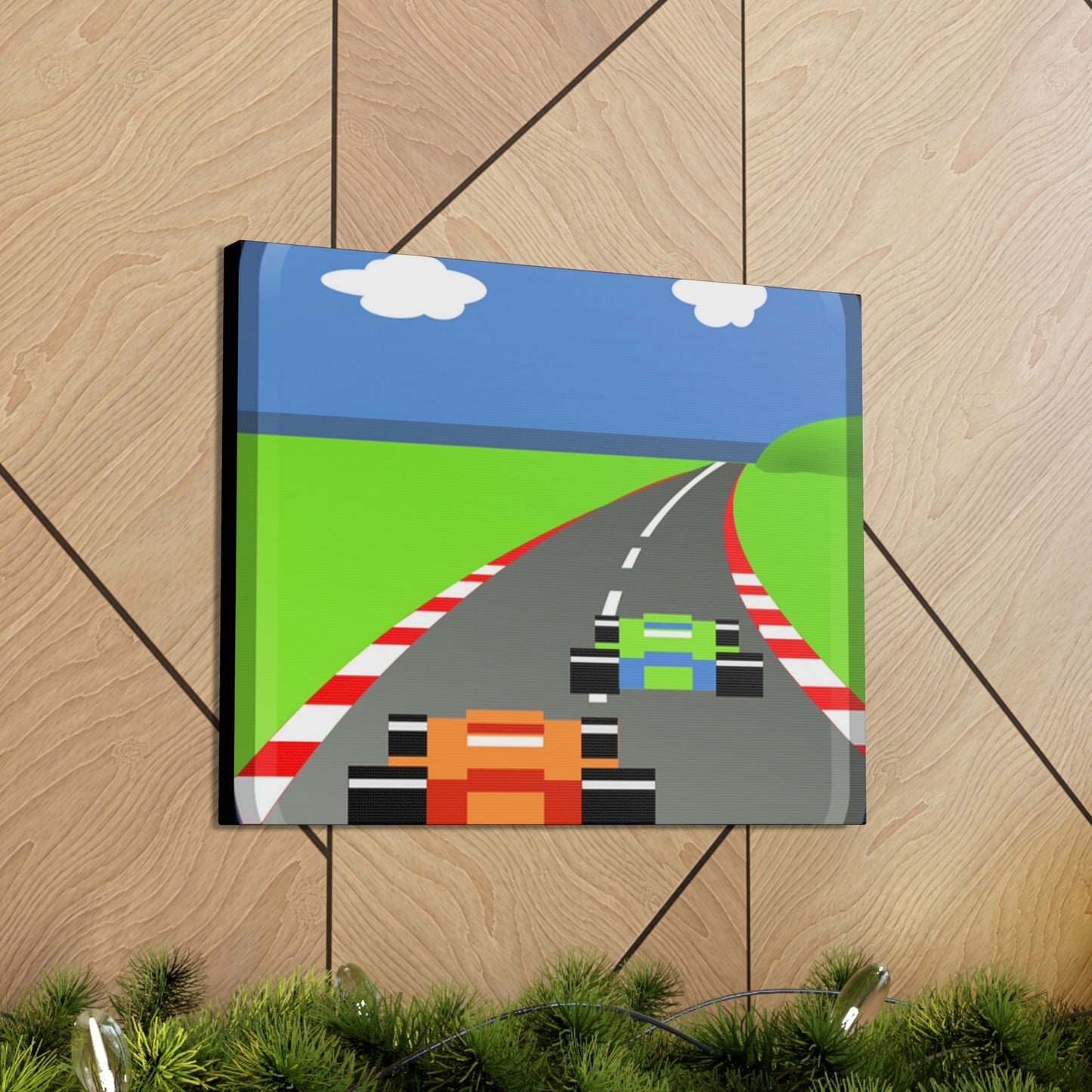 Pole Position Retro Gallery Wraps