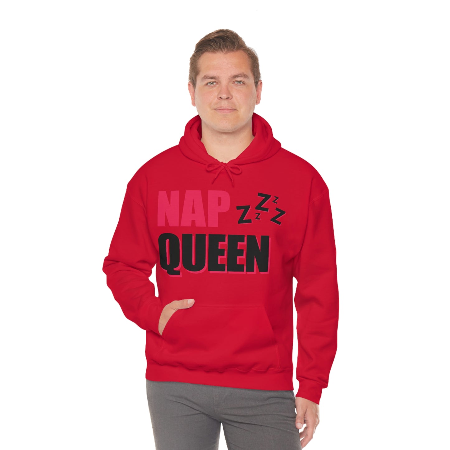 Nap Queen Unisex Hooded Sweatshirt