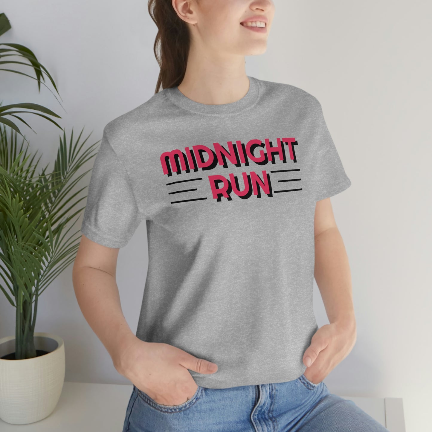 Midnight Run Unisex Jersey Short Sleeve Tee