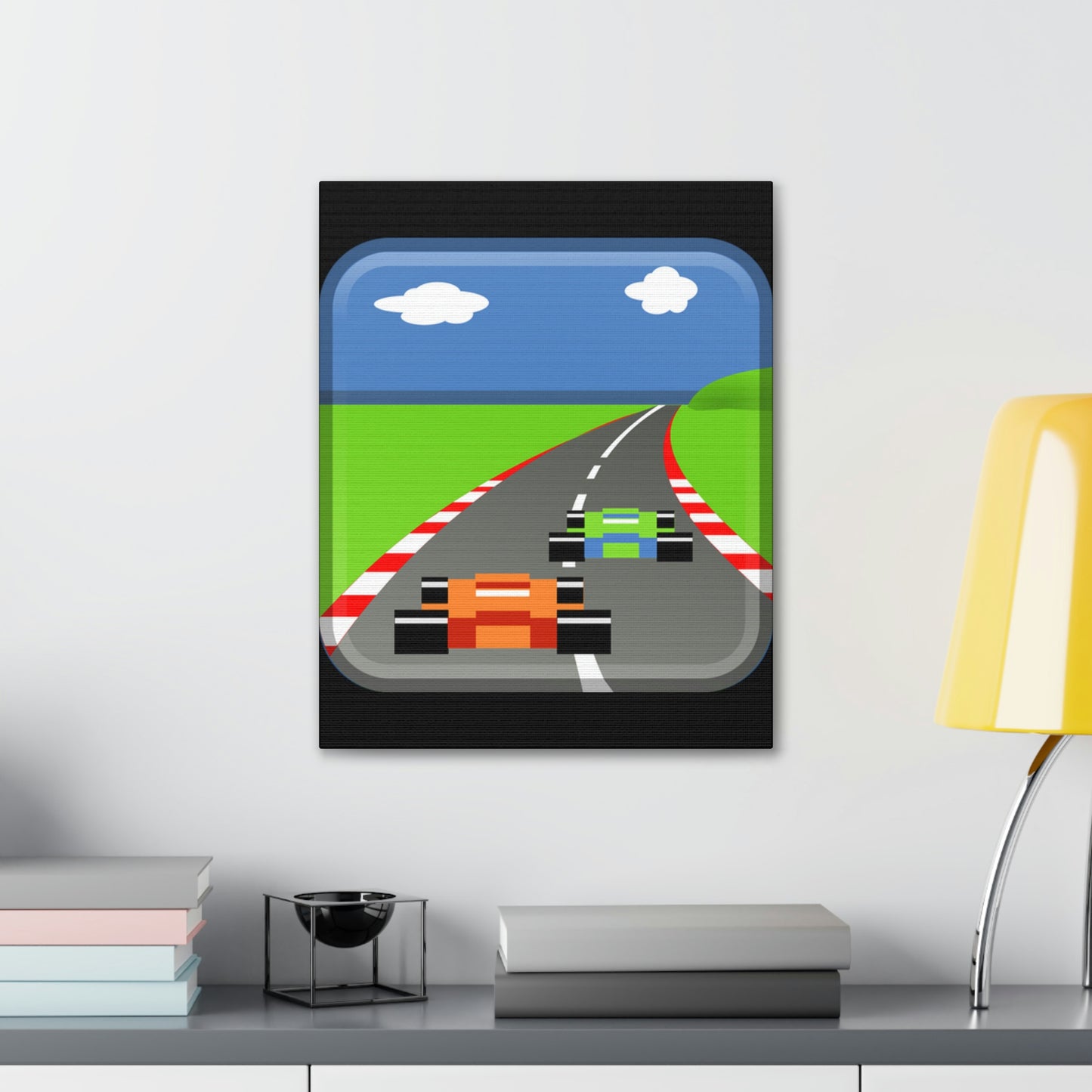 Pole Position Retro Gallery Wraps
