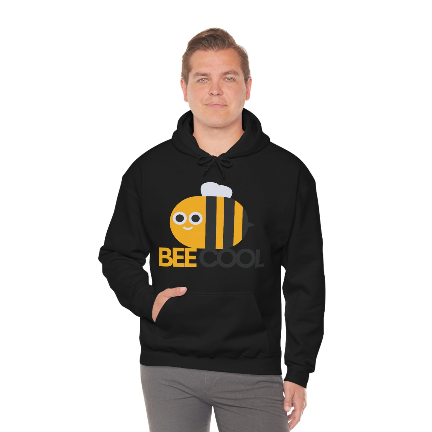 Bee Cool Unisex Hooded Sweatshirt