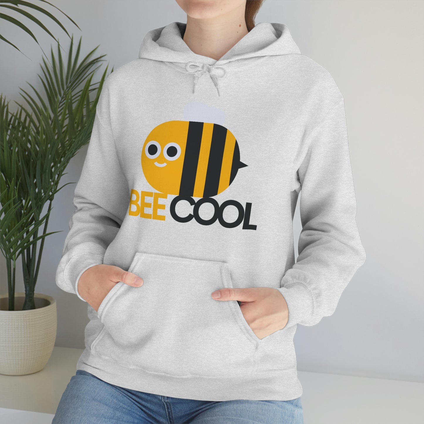 Bee Cool Unisex Hooded Sweatshirt