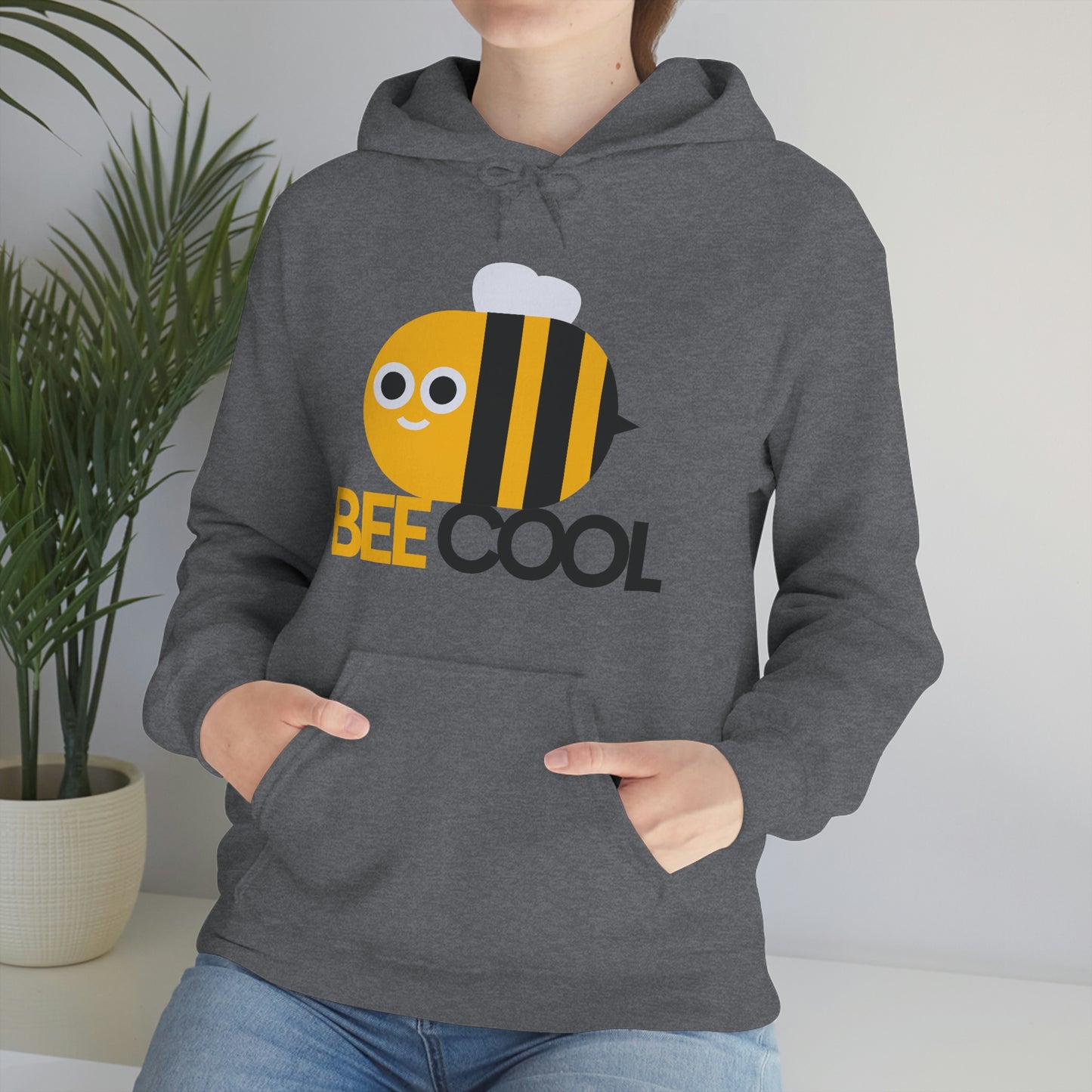 Bee Cool Unisex Hooded Sweatshirt