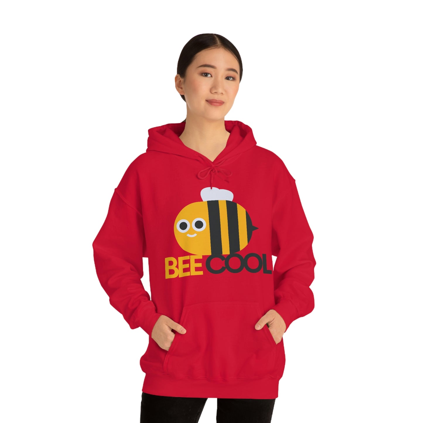 Bee Cool Unisex Hooded Sweatshirt