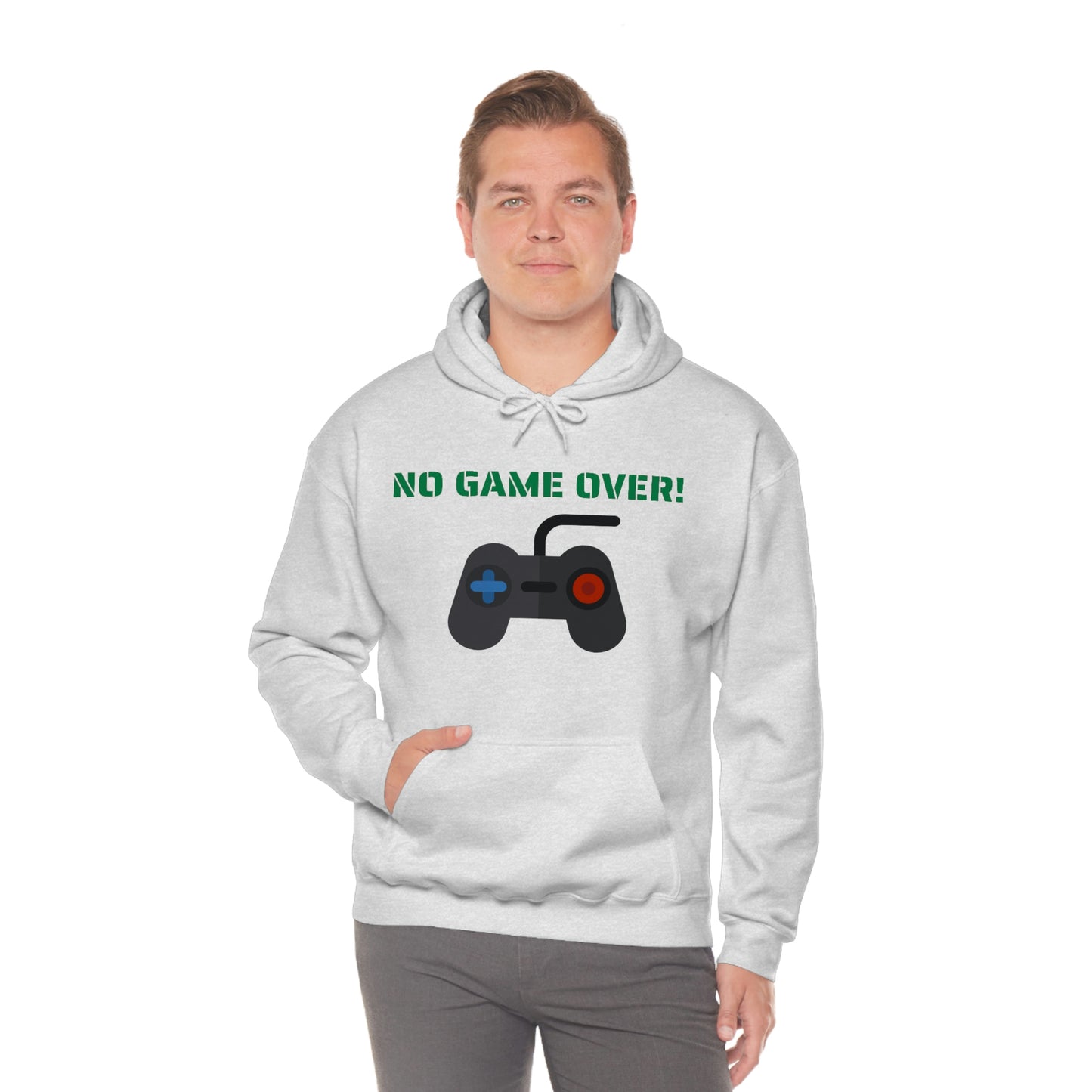 No Game Over! Unisex Hooded Sweatshirt