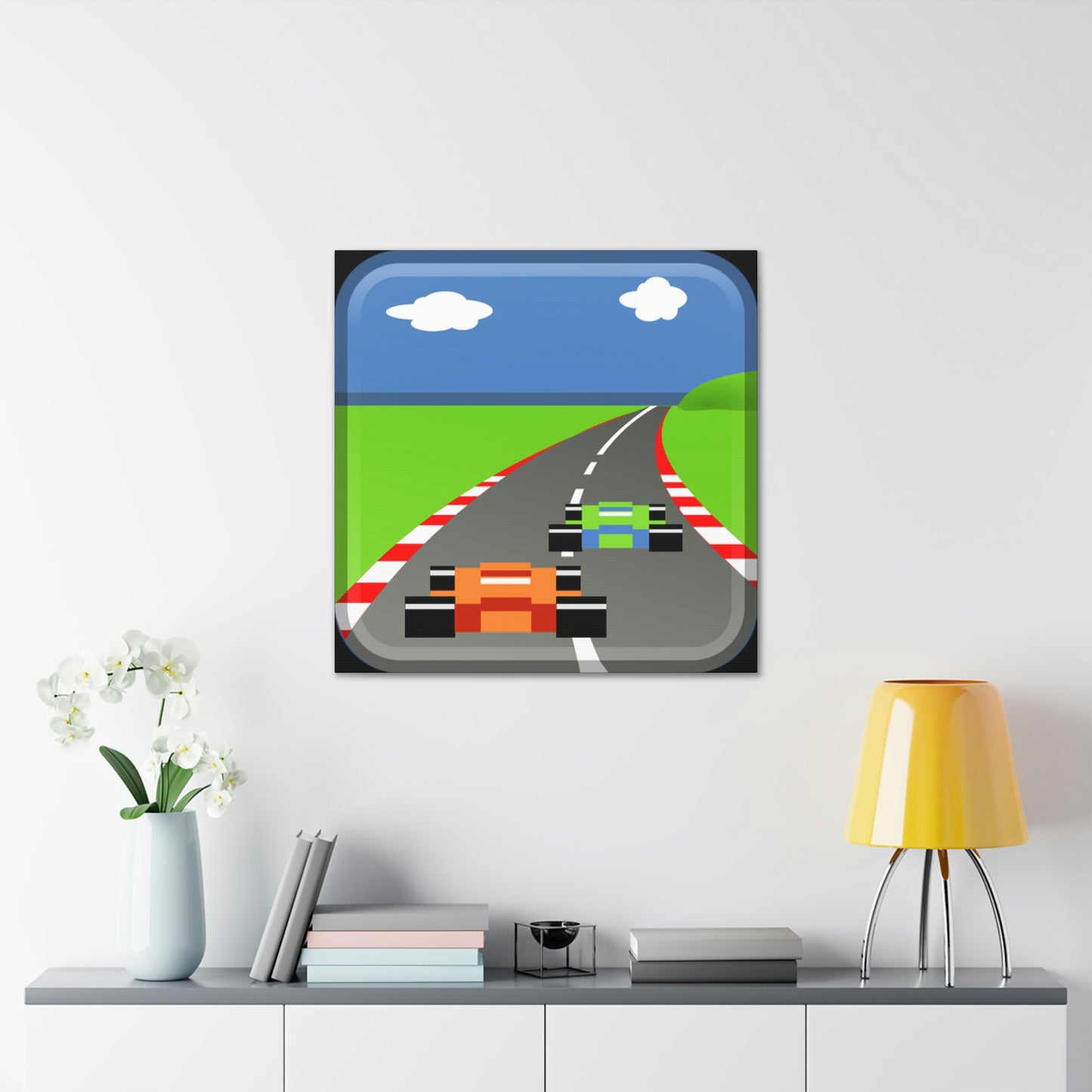Pole Position Retro Gallery Wraps