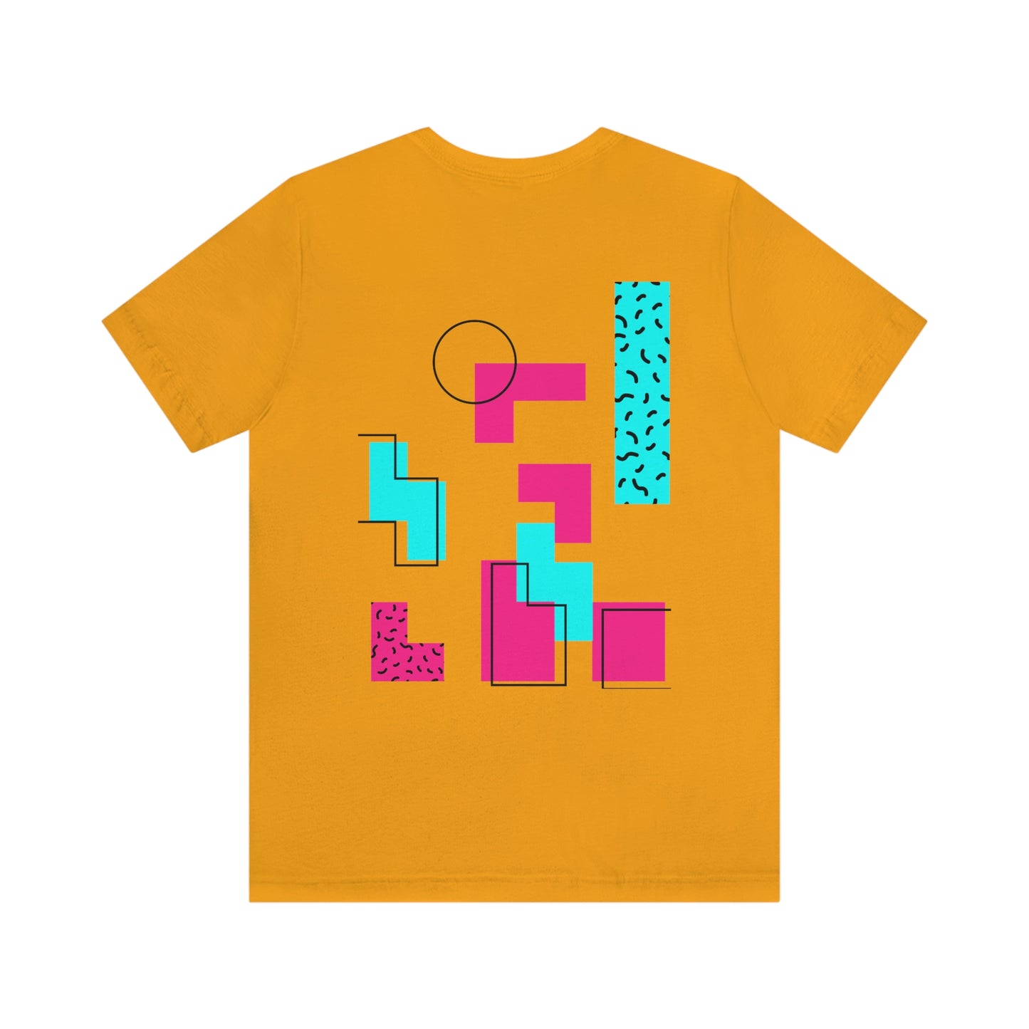 Hearts 8 Bit Style Unisex Jersey Short Sleeve Tee