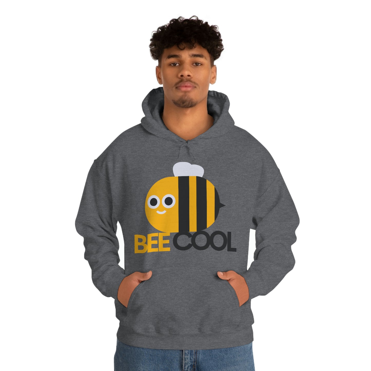 Bee Cool Unisex Hooded Sweatshirt