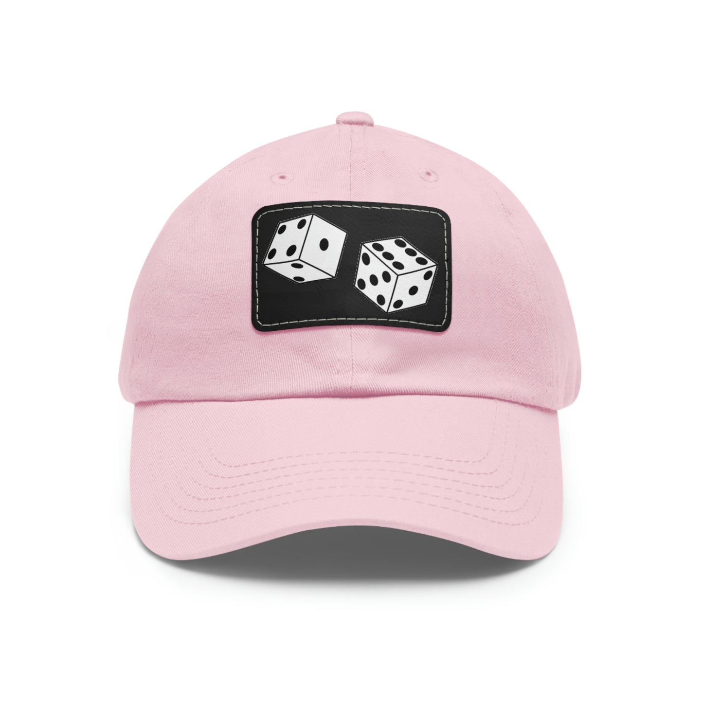 Dice Roll Dad Hat with Leather Patch