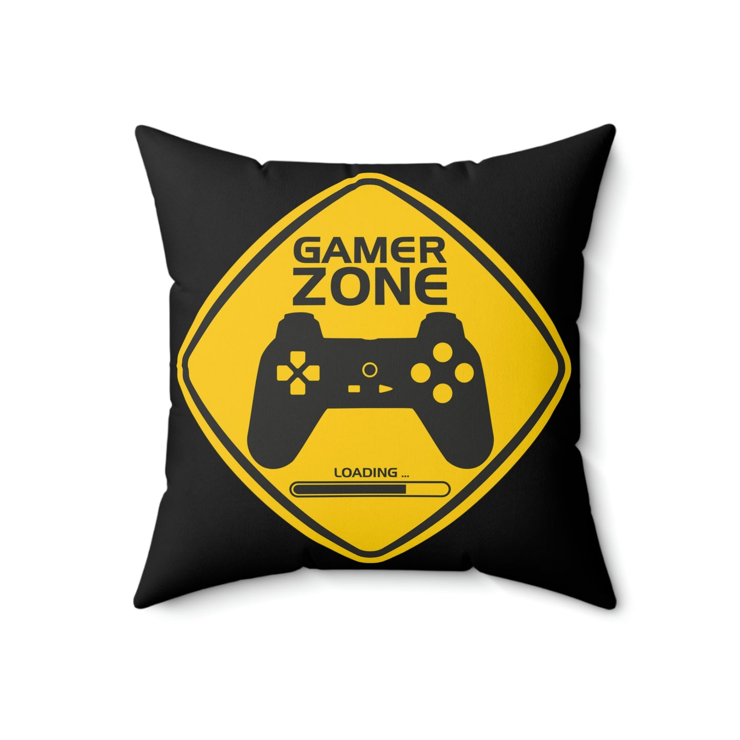 Gamer Zone Spun Polyester Square Pillow