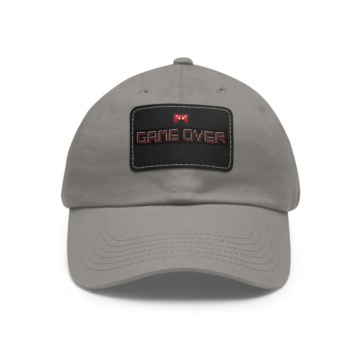 Game Over! Dad Hat with Leather Patch