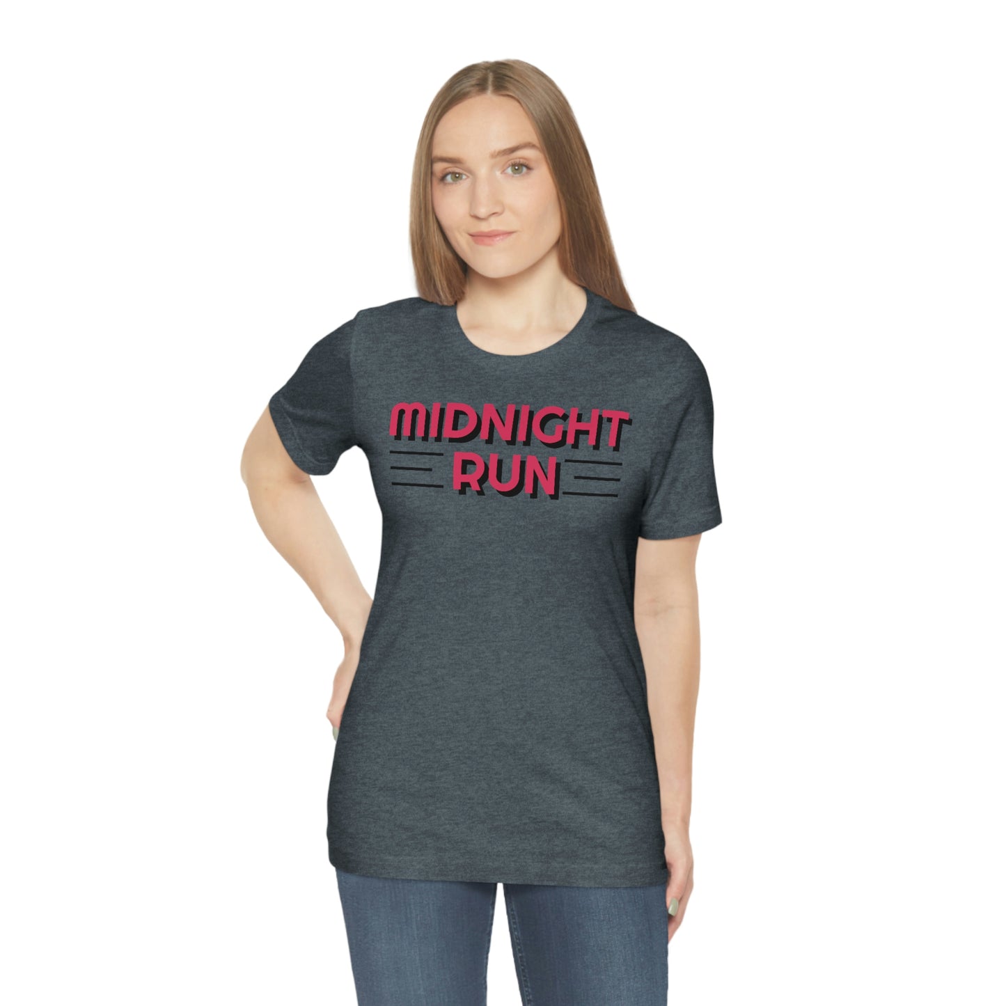 Midnight Run Unisex Jersey Short Sleeve Tee
