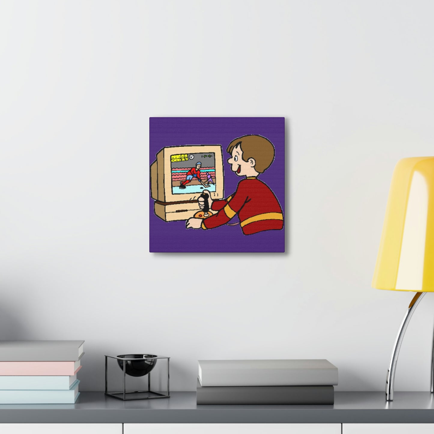 Old School Gamer Canvas Gallery Wraps