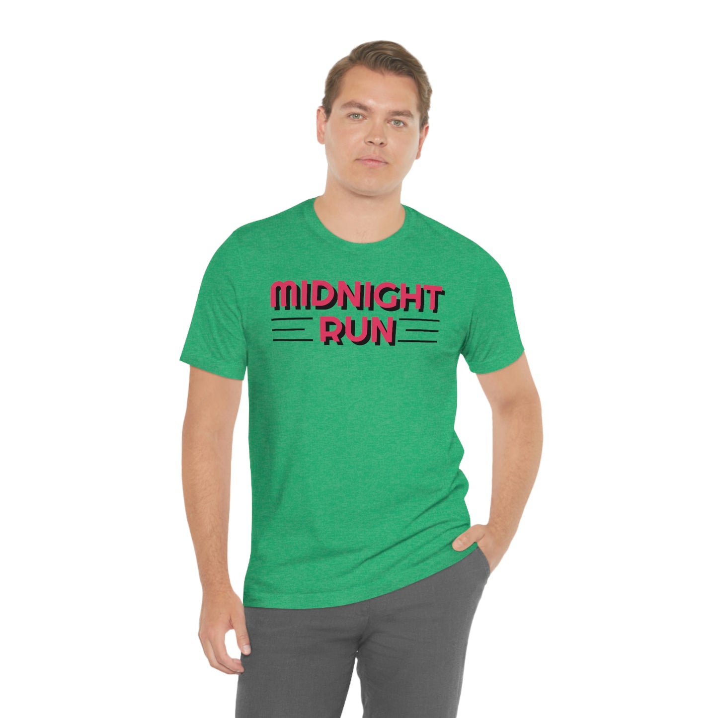 Midnight Run Unisex Jersey Short Sleeve Tee