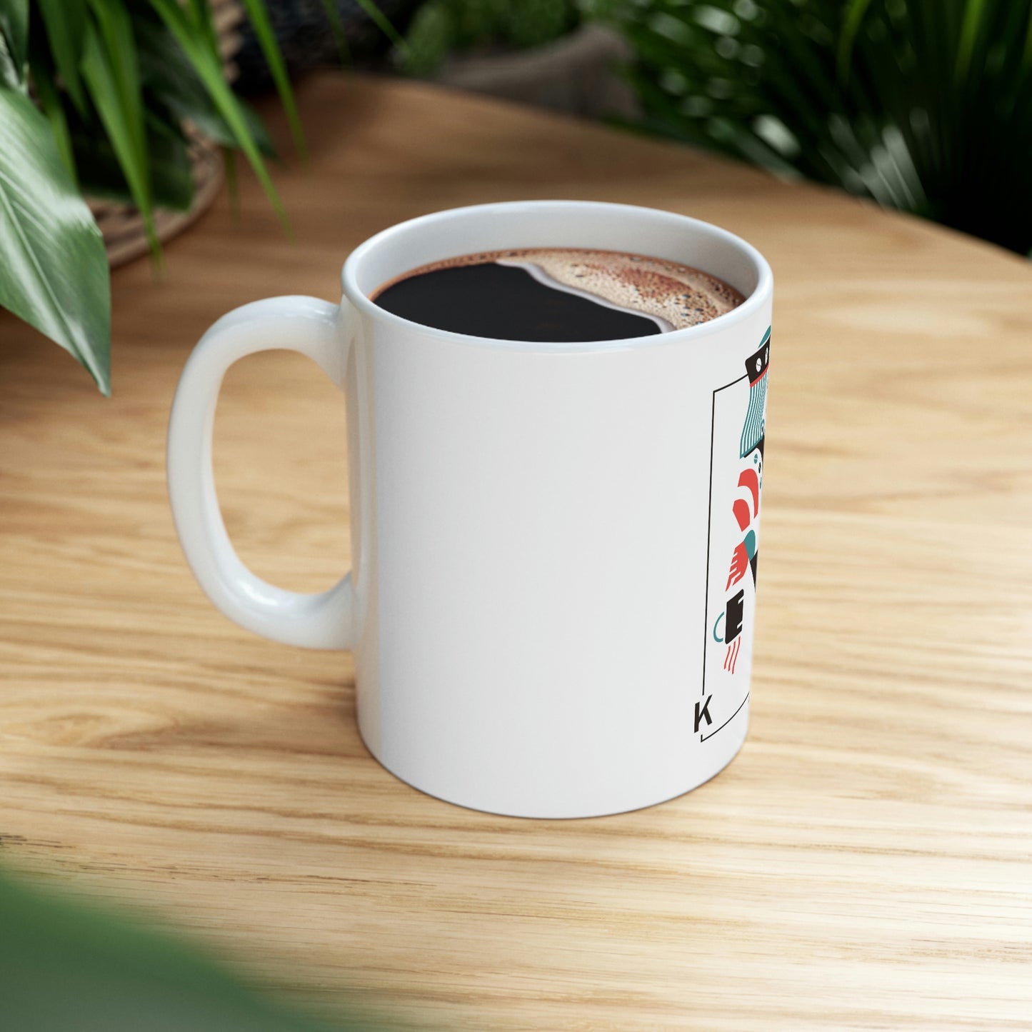 Kings & Coffee Ceramic Mug 11oz