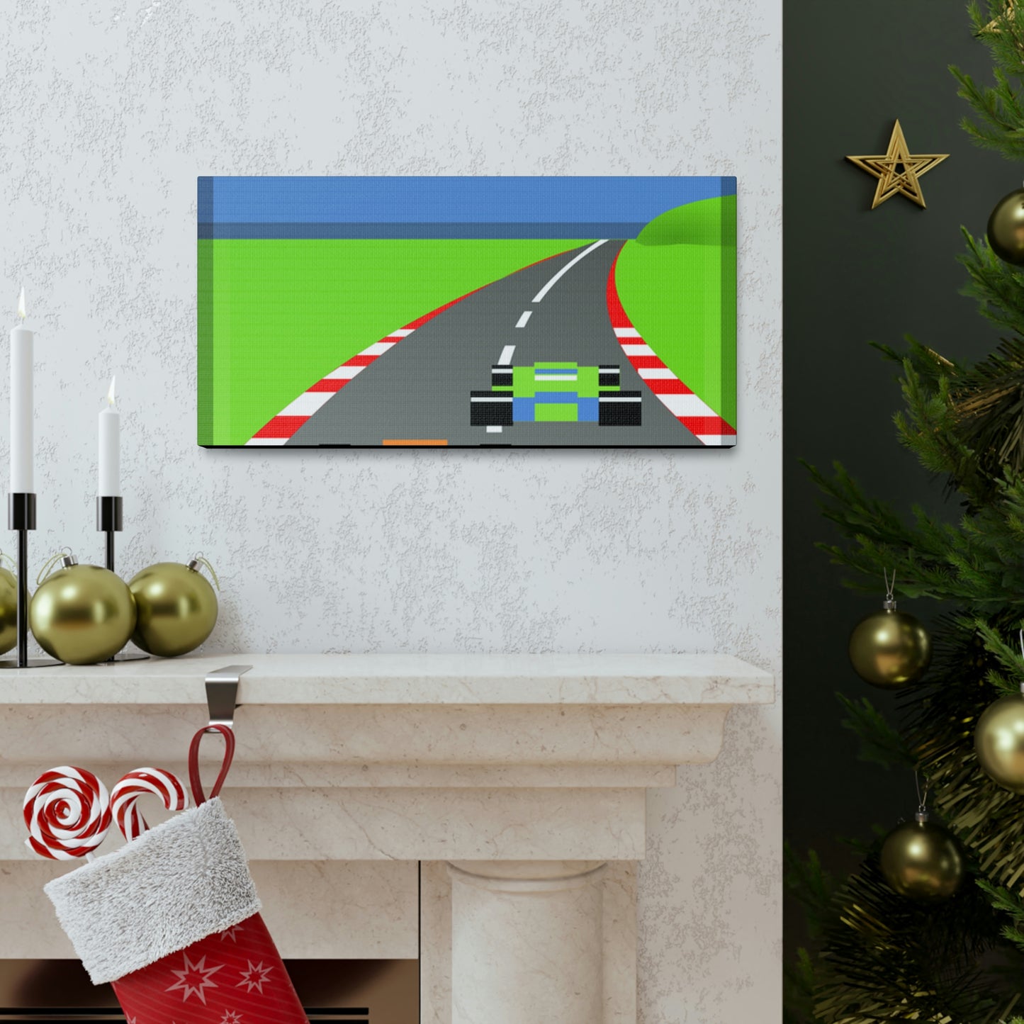 Pole Position Retro Gallery Wraps