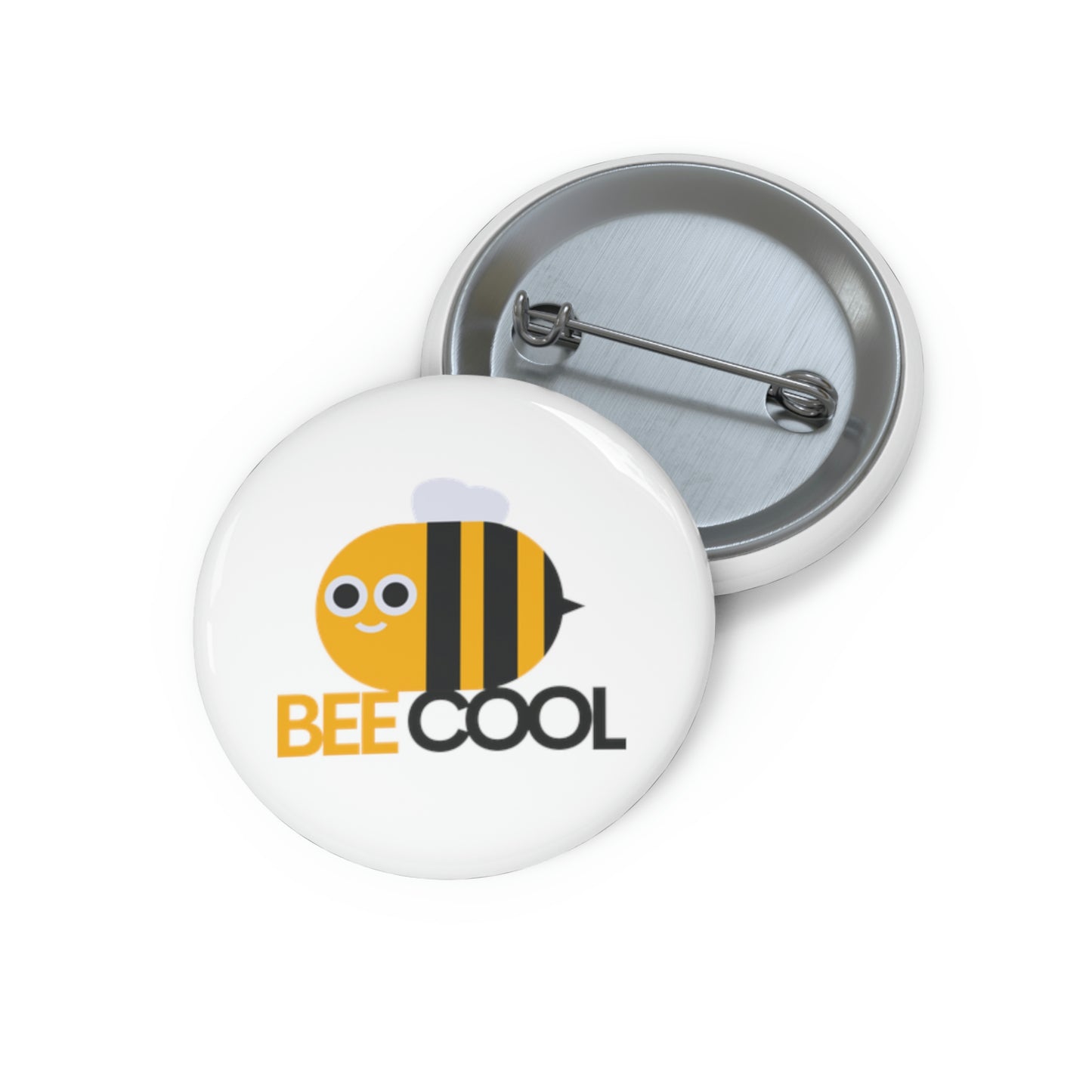 Bee Cool Custom Pin Buttons