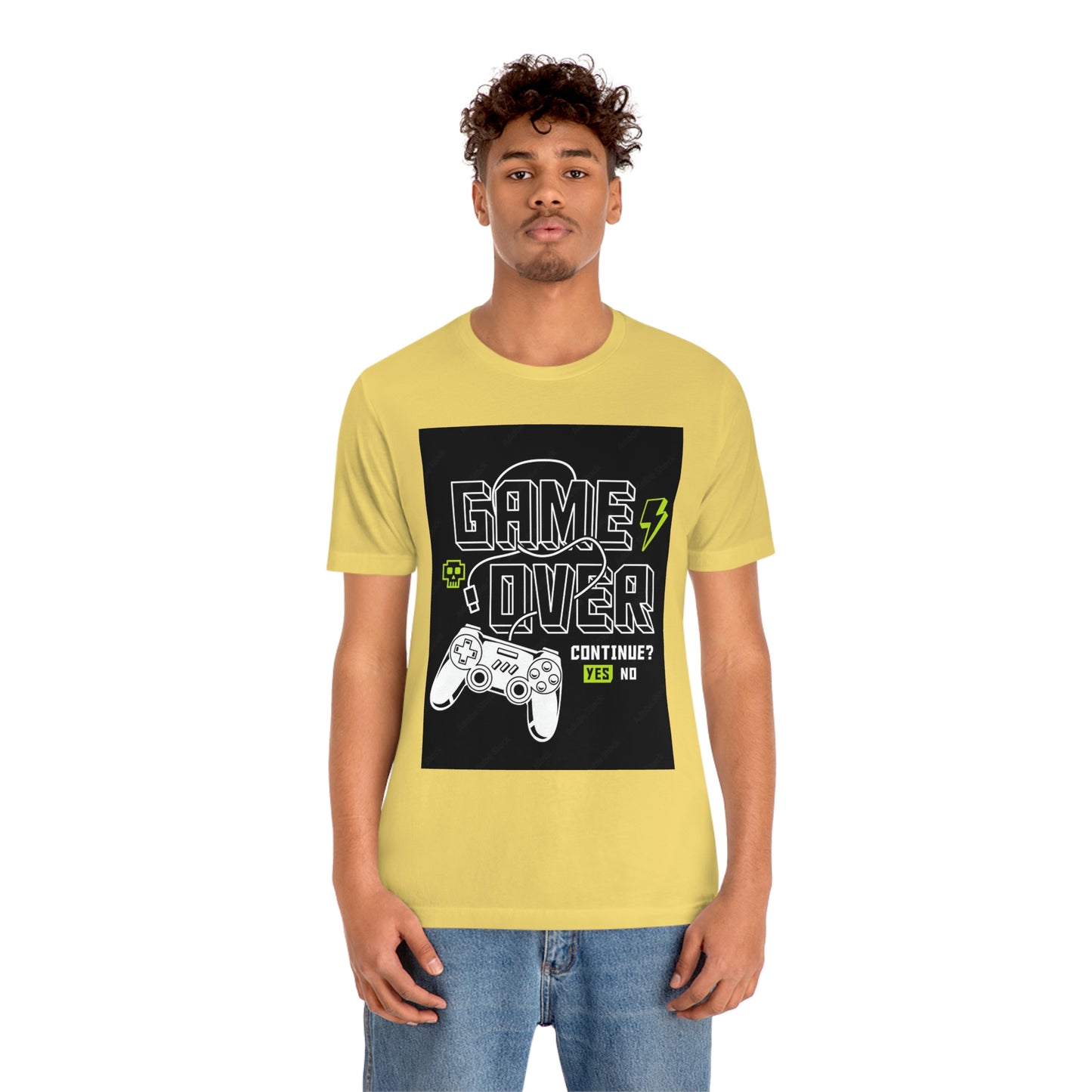 Game Over Unisex Jersey Short Sleeve Tee