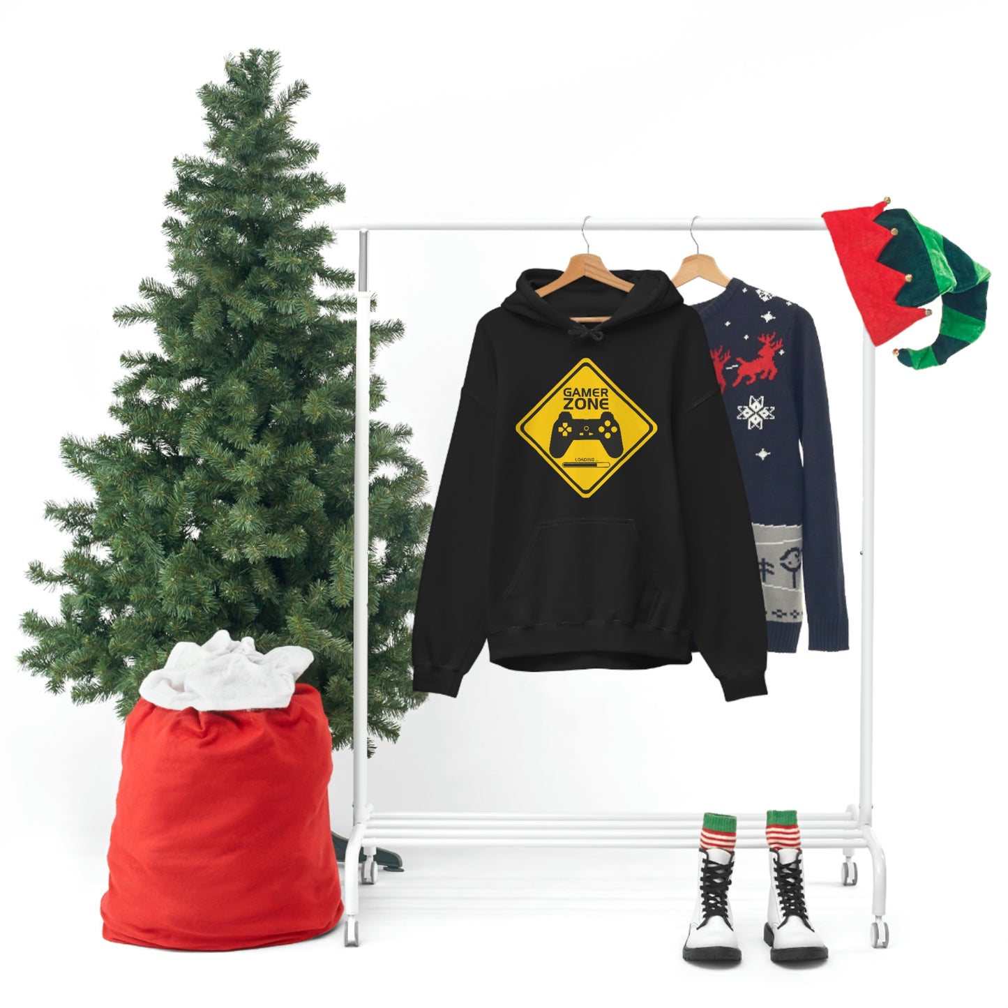 Gamer Zone Unisex Hooded Sweatshirt