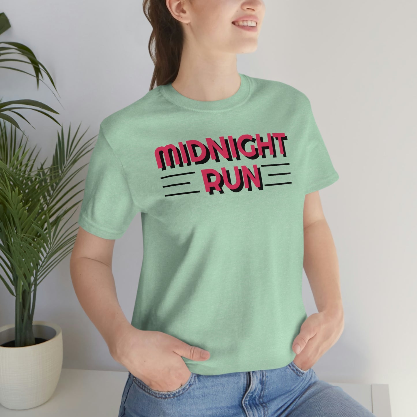 Midnight Run Unisex Jersey Short Sleeve Tee