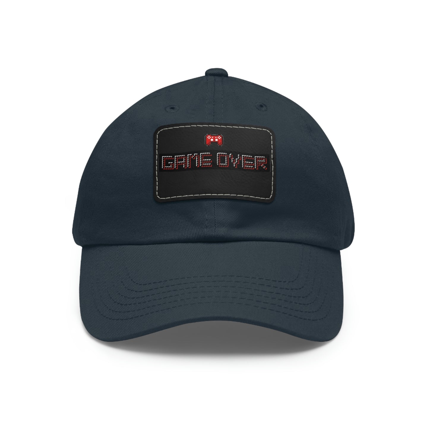 Game Over! Dad Hat with Leather Patch