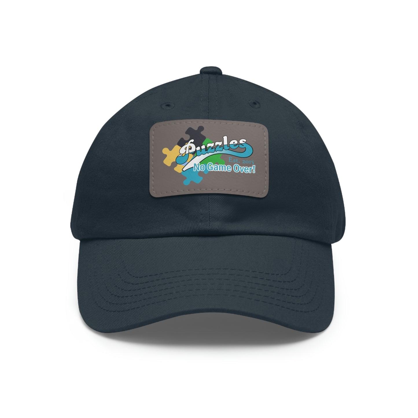 Puzzles LTD Dad Hat with Leather Patch