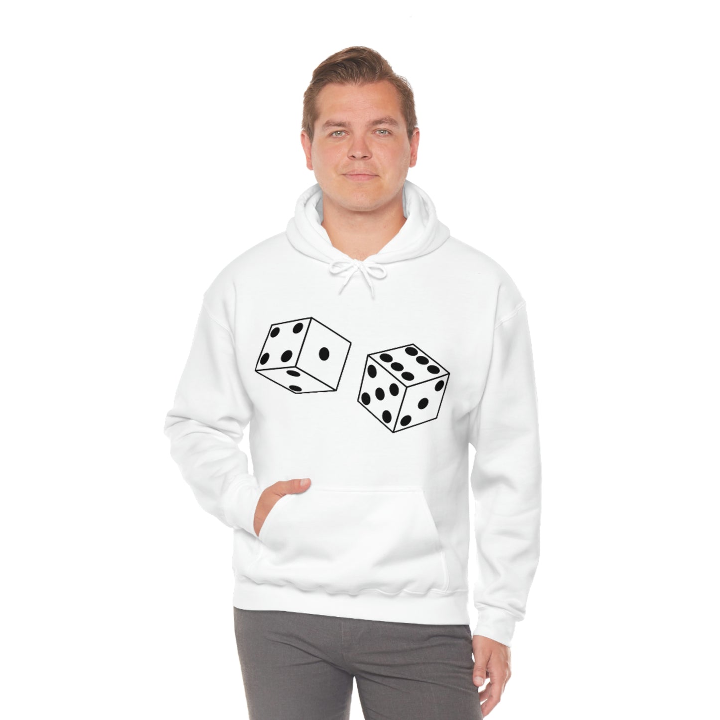 Dice Roll Unisex Hooded Sweatshirt