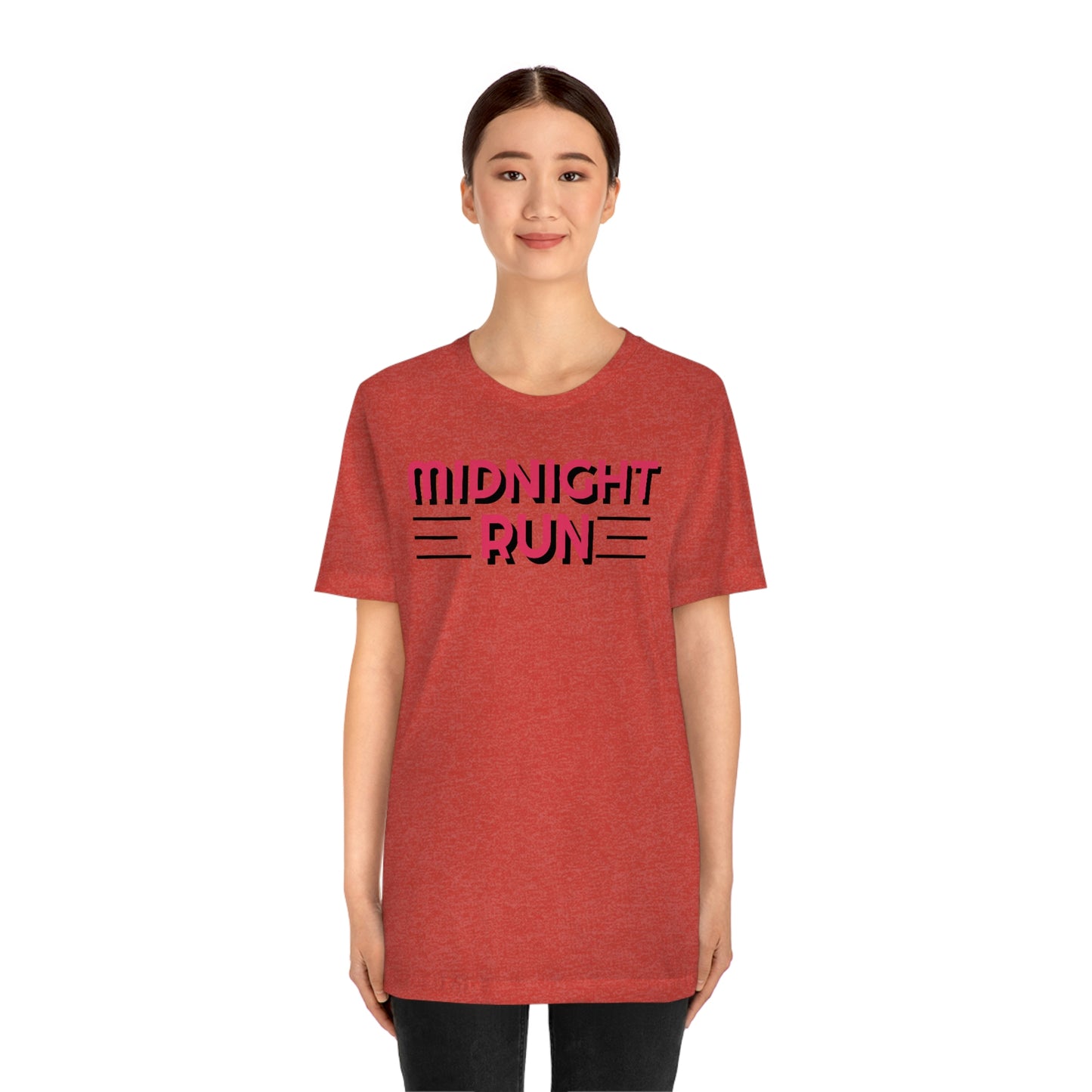 Midnight Run Unisex Jersey Short Sleeve Tee
