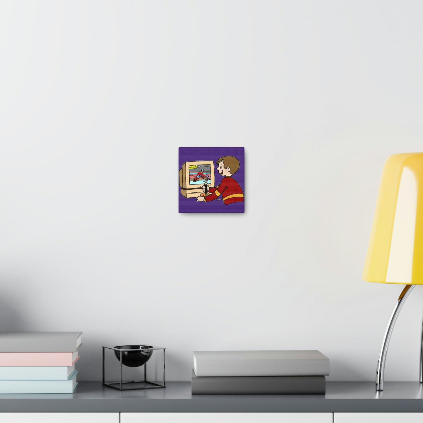 Old School Gamer Canvas Gallery Wraps