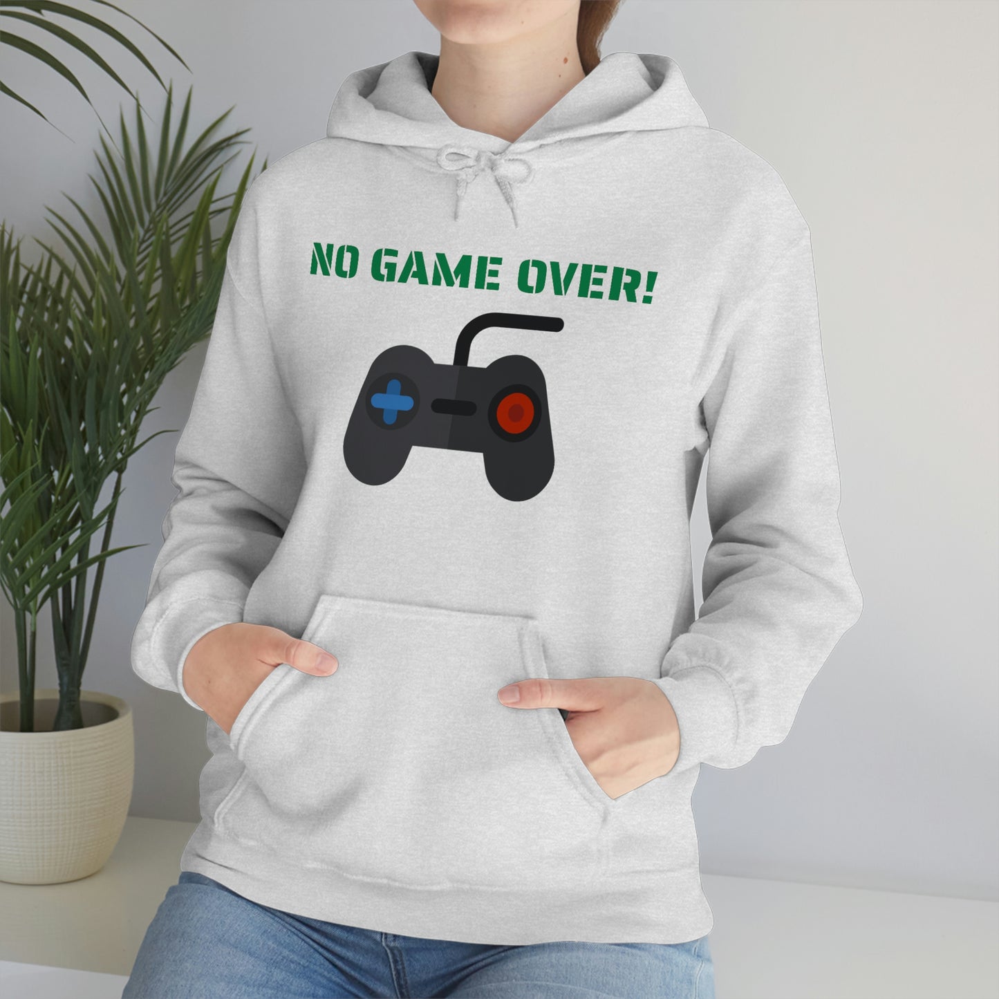 No Game Over! Unisex Hooded Sweatshirt
