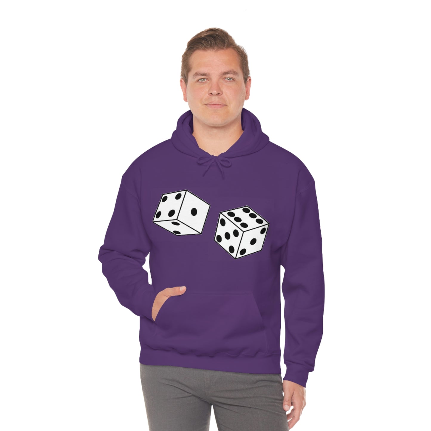 Dice Roll Unisex Hooded Sweatshirt