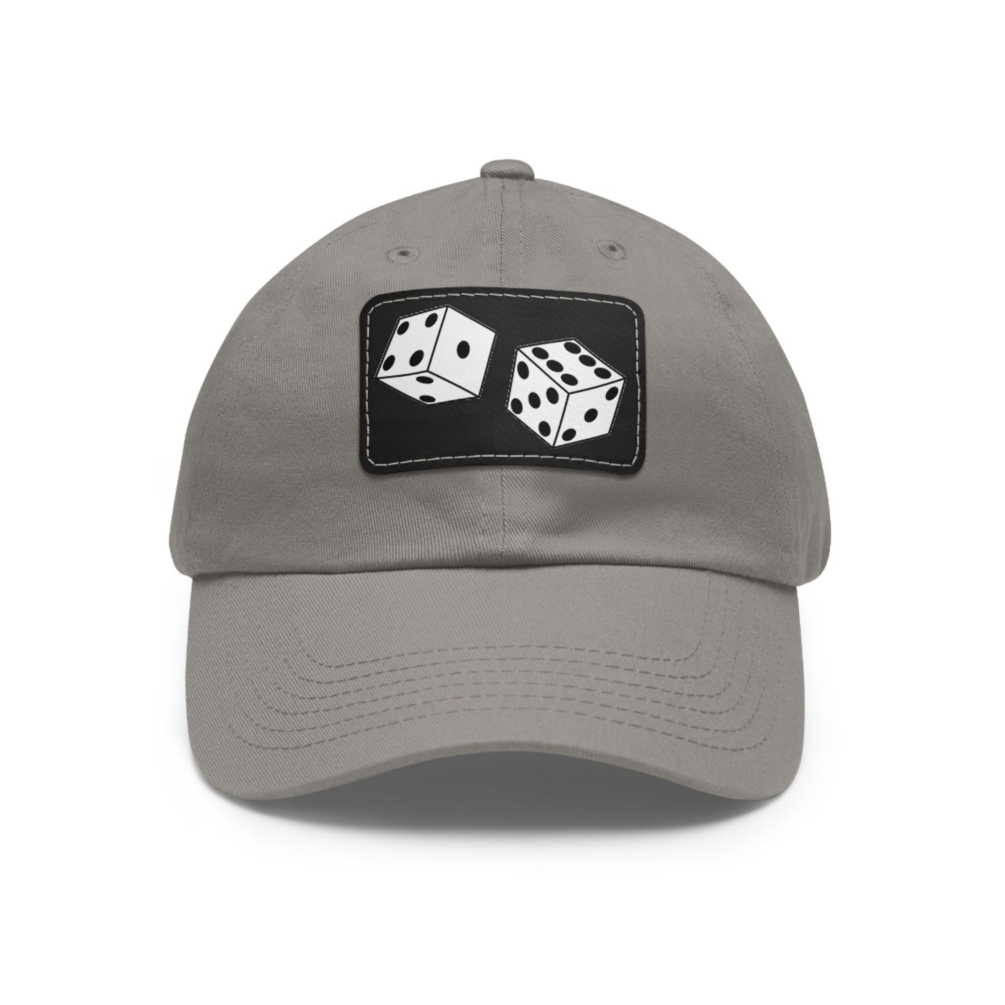 Dice Roll Dad Hat with Leather Patch