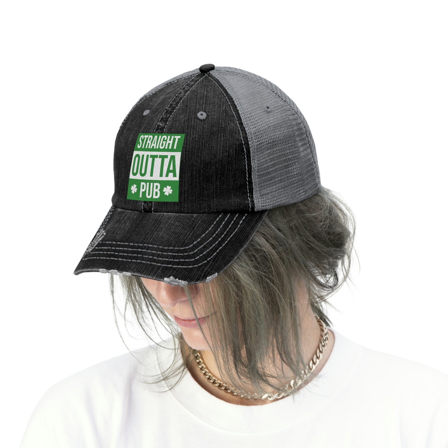 Straight Outta Pub Trucker Hat
