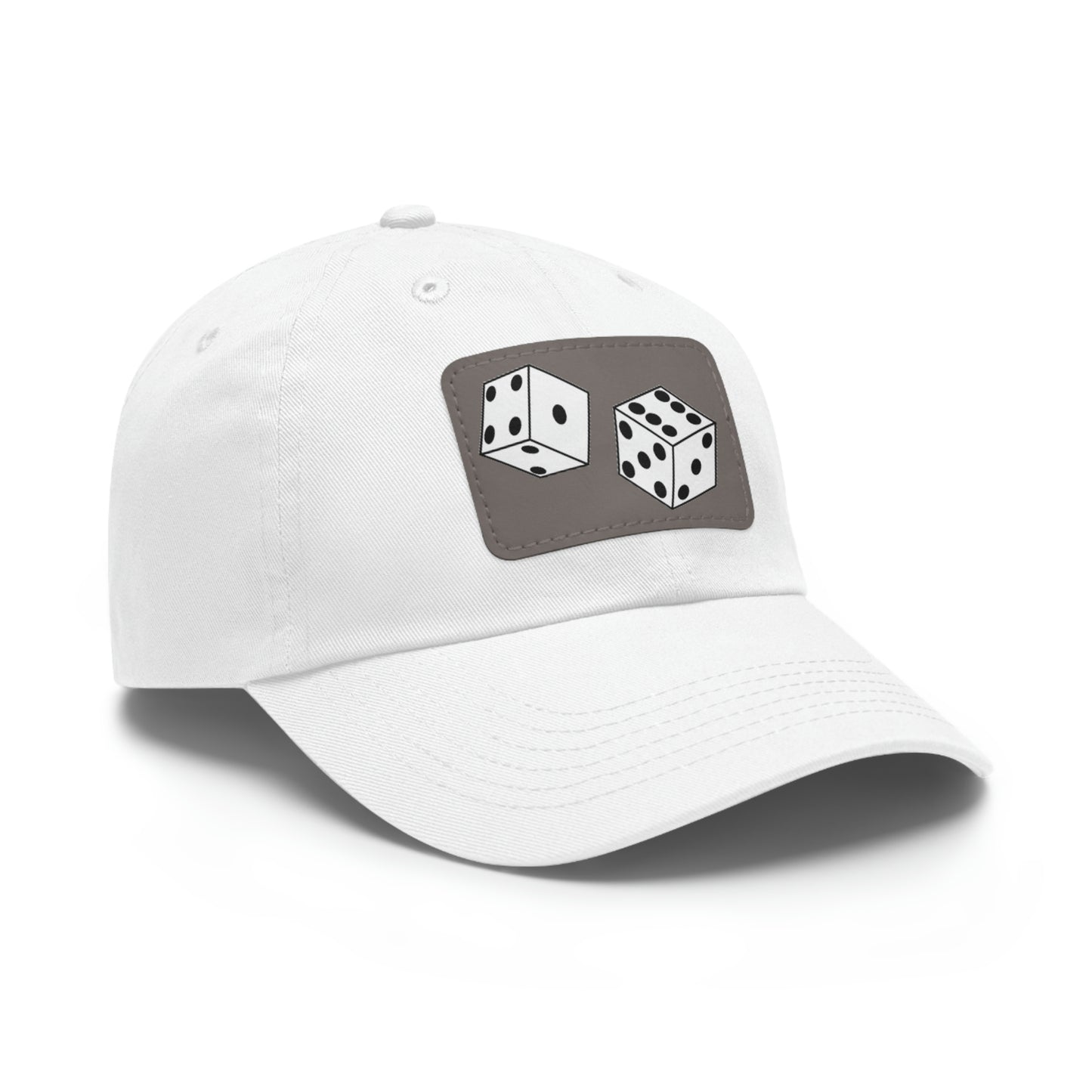 Dice Roll Dad Hat with Leather Patch