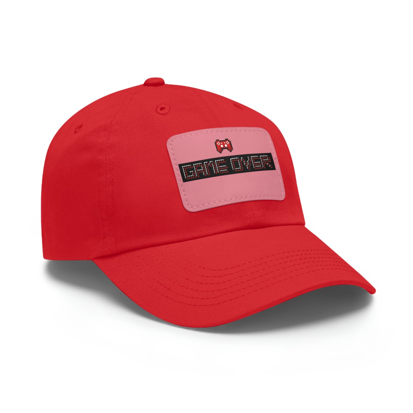 Game Over! Dad Hat with Leather Patch