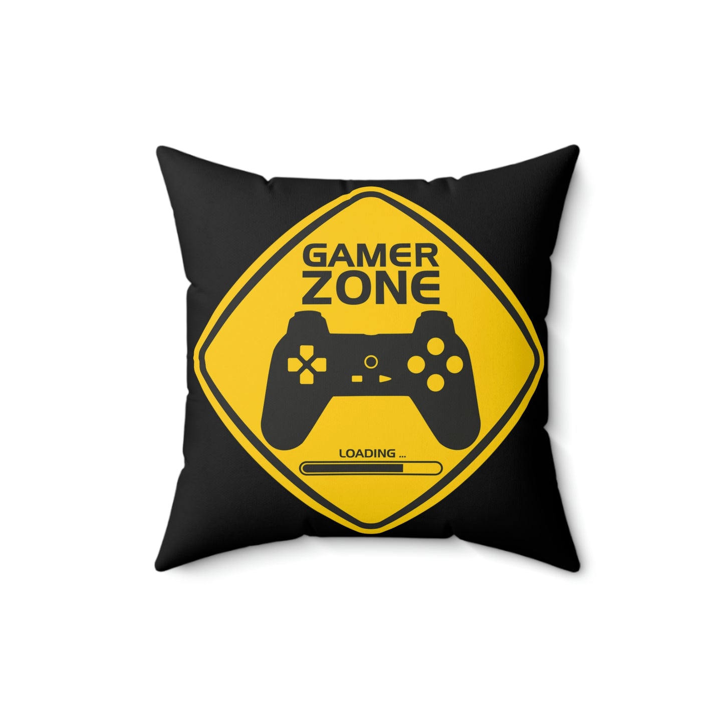 Gamer Zone Spun Polyester Square Pillow