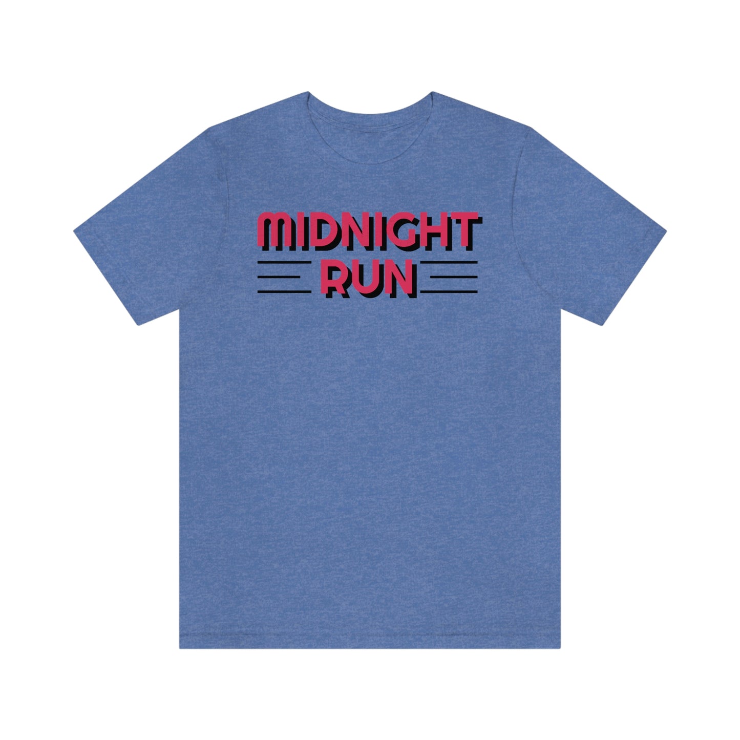 Midnight Run Unisex Jersey Short Sleeve Tee