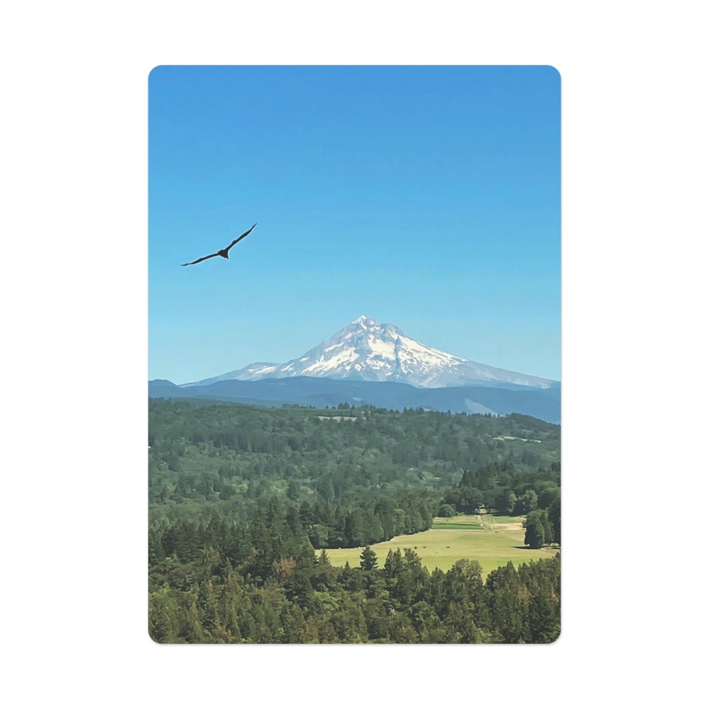 Mt Hood Scenic Photo Playing Cards