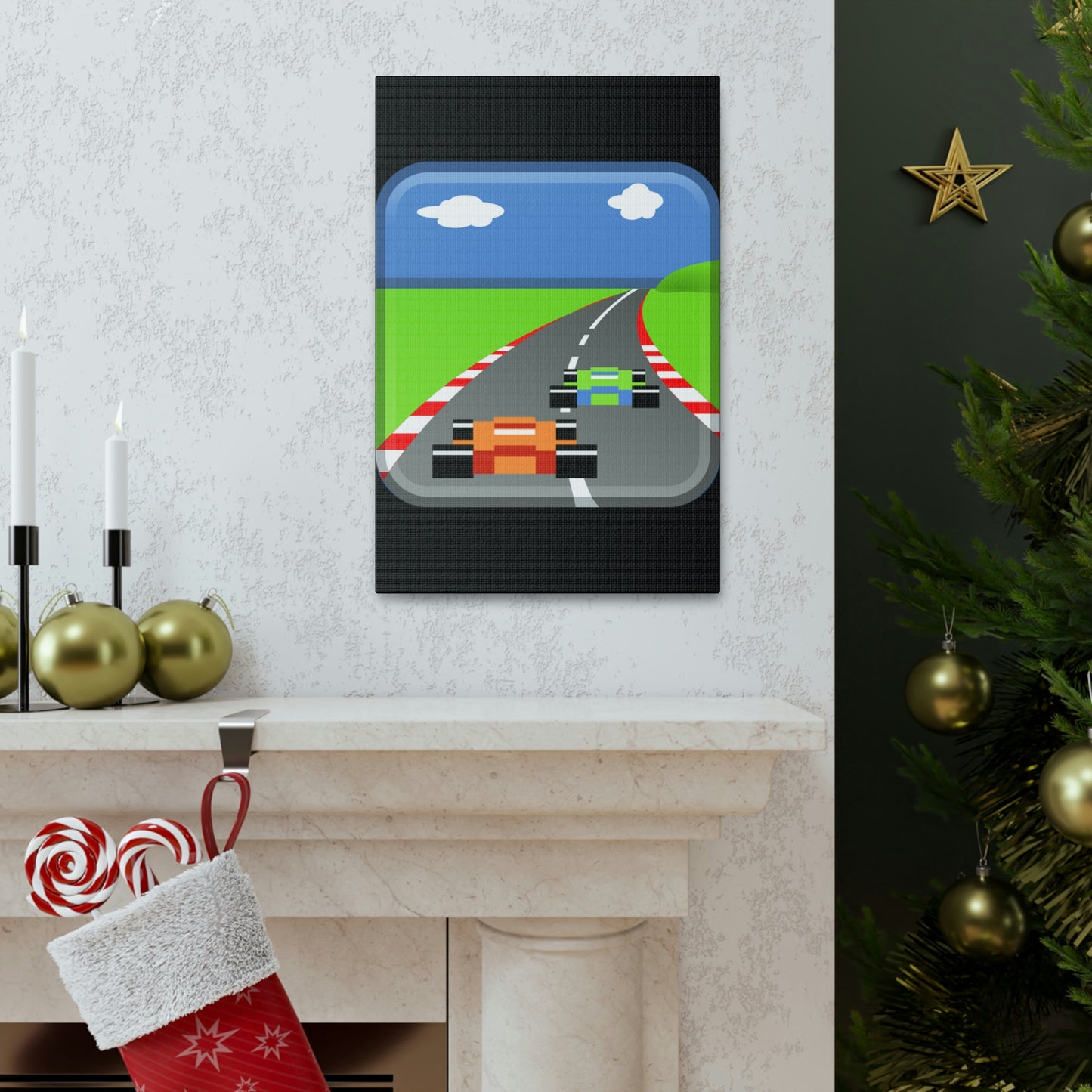 Pole Position Retro Gallery Wraps