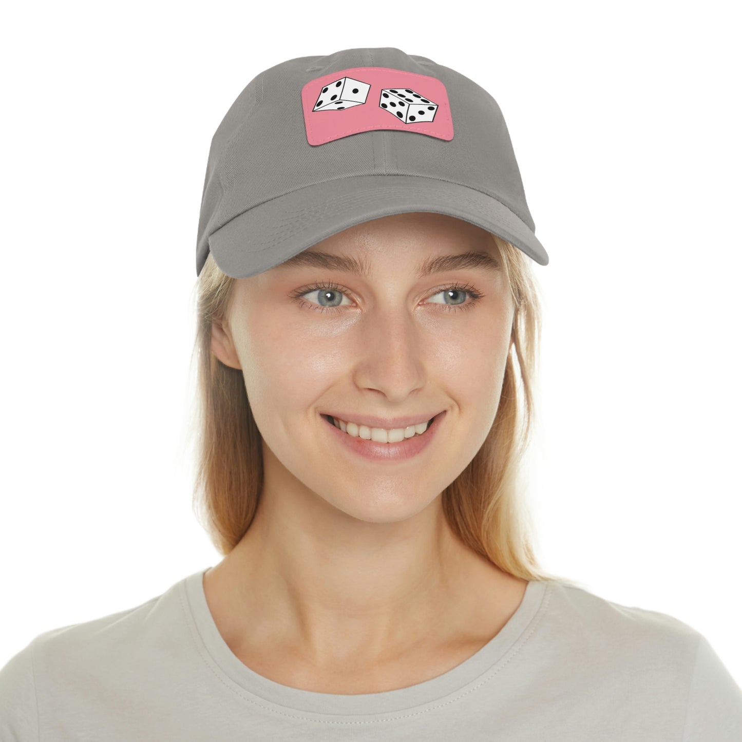 Dice Roll Dad Hat with Leather Patch