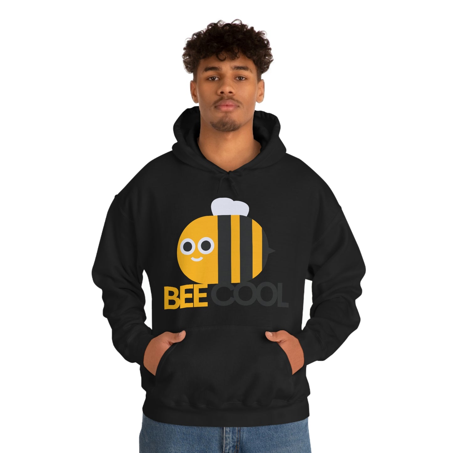 Bee Cool Unisex Hooded Sweatshirt