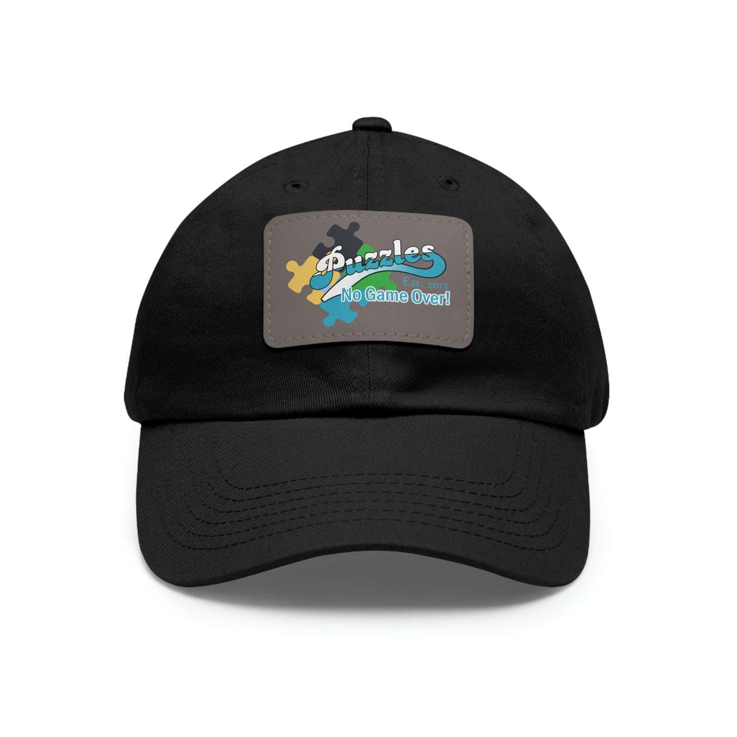 Puzzles LTD Dad Hat with Leather Patch